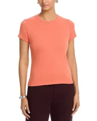 ヴィンス レディース トップス Tシャツ Vince Shrunken 90s Tee Coral Exclusive コーラルのサムネイル