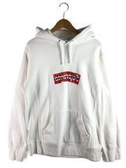 Supreme×ギャルソン フード付きスウェット XXL ホワイト A550 - メルカリ