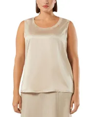 マリナリナルディ レディース トップス シャツ ノースリーブ Marinaldi Mrsdonnola Sleeveless Top Sand サンドのサムネイル