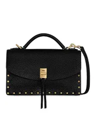 レベッカミンコフ レディース アクセサリー 財布 レザー Rebecca Minkoff Darren Leather Top Handle Wallet Crossbody Black ブラックのサムネイル