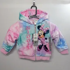 Disney ディズニー MINNIE ミニーマウス 冬用 ジャケット 3T 95cm ブルゾン ジャンパー キッズ ベビー 子ども用 子供服