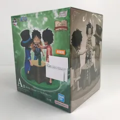 【中古美品】 未開封 一番くじ ワンピース ドラマティックメモリーズ A賞 Revible Moment-エース＆サボ＆ルフィ- フィギュア 【047-260413-io-33-fuzh】
