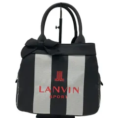 LANVIN SPORT ランバン スポール 2025年 カートバッグ  ブラック系  [240101661249] ゴルフウェア ストスト