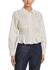 レイルズ レディース トップス シャツ Rails Bradshaw Shirt Palma Stripe ストライプのサムネイル