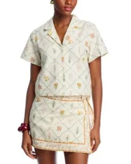 ワイフ レディース トップス シャツ WAYF Amelia Short Sleeve Top OneSize