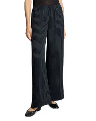 セオリー レディース ボトムス カジュアルパンツ Theory Pull On Straight Pants Black Multi ブラック