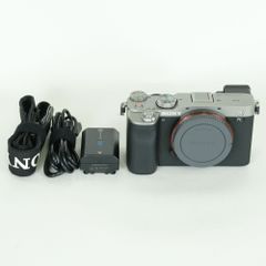 極美品】 SONY α7CⅡ カメラ シルバー シャッター 約3123回 - メルカリ
