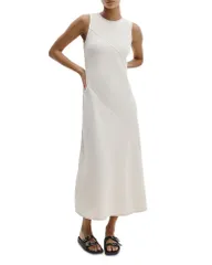 ラグアンドボーン レディース トップス ワンピース ミディ rag bone Lisbon Midi Dress Ecru エクリュのサムネイル