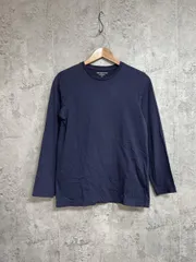 UNITED ARROWS ユナイテッドアローズ LONG FIBER COTTON Tシャツ sizeS/紺 ■◇ メンズ