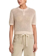 フレンチコネクション レディース トップス シャツ ニット FRENCH CONNECTION Teddy All Over Knitop Seashellのサムネイル