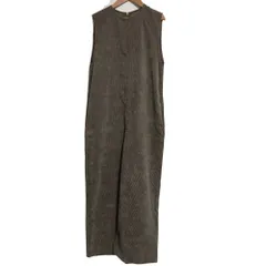 美品 BEAUTY＆YOUTH ビューティーアンドユース ユナイテッドアローズ ワイドオールインワン サイズM ブラウン レディース 古着 中古 USED