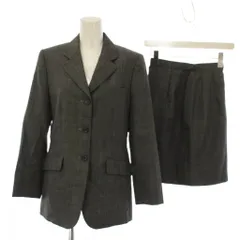 アリスバーリー Aylesbury セットアップ 上下 7 グレー テーラードジャケット 上着 スカート ミニ丈  長袖 /LP ■ECB003