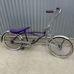 LOW RIDER製 レトロ自転車 ローチャリ ビーチクルーザー ローライダー