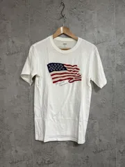 anvil アンビル アメリカ 国旗 Tシャツ sizeS/白 ■◆ メンズ