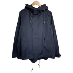 美品 BARNYARDSTORM バンヤードストーム フード付きジップジャケット 1 ネイビー レディース 古着 中古 USED