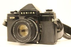 完動品】Konica FP+HEXANON52mmF1.8動作 - メルカリ