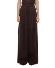 ヘルムート ラング レディース ボトムス カジュアルパンツ ワイドレッグ Helmut Lang Wide Leg Pants Brown Multi ブラウンのサムネイル
