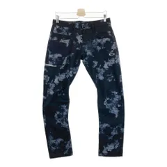 サイズ：32 OAKLEY オークリー  3Dテーパードパンツ スカル 総柄 ブラック系 [240101664586] ゴルフウェア メンズ ストスト