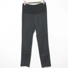 美品 Y's for living ワイズフォーリビング レギンスパンツ ブラック レディース 古着 中古 USED