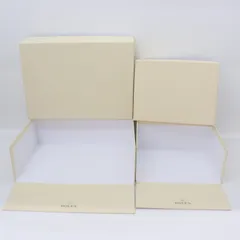 ITI5PKT4X468 ROLEX ロレックス 時計 空箱 外箱のみ 腕時計用 ベージュ 王冠 マーク 大 中 2点のサムネイル