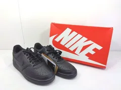 26g-367k【中古】NIKE ナイキ　COURT VISION LO NN コートビジョン ロー　ス二ーカー　DH2987-002　27.0cm　ブラック