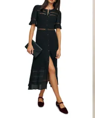 リフォーメーション レディース トップス ワンピース Reformation Woodson Dress Black ブラック