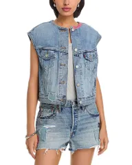 リーバイス レディース アウター ベスト Levis Collarlesshrunken 90s Vest Melodys Muse Vestのサムネイル