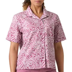 ヘリーハンセン レディース トップス シャツ 半袖 Helly Hansen Holmen ShortSleeve Shirt Womens Wildberry Stencil Medium Aのサムネイル