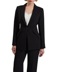 テッドベーカー レディース アウター ジャケット・ブルゾン ブレザー Ted Baker Manabl Single Breasted Tailored Blazer Black ブラックのサムネイル