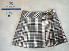 BURBERRY BLUE LABEL プリーツスカート ノバチェック 34 - メルカリ