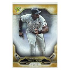 最新版 TOPPS TIER ONE フランク・トーマス 直筆サイン 75枚限定