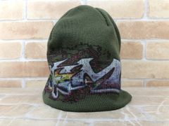 Supreme Tag Beanie Olive / Art Dealer - メルカリ
