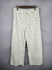 ザラ USA12 レディース ストレッチ ハイウエスト ワイド パンツ ズボン