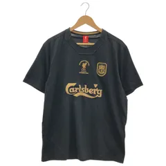 Liverpool FC (リバプールFC) ユニフォームカットソー  ブラック XL