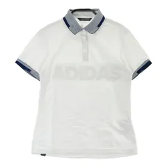 サイズ：M ADIDAS GOLF アディダスゴルフ EJ3199 半袖ポロシャツ  ホワイト系 [240101666586] ゴルフウェア レディース ストスト
