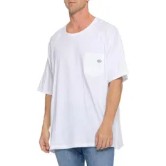 ディッキーズ メンズ トップス Tシャツ Dickies Performance TempiQ PocketShirt Short Sleeve White ホワイト