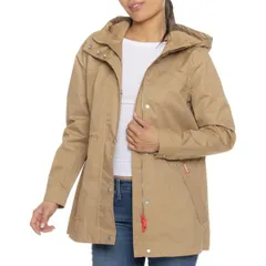 ハンター レディース アウター ジャケット・ブルゾン HUNTER Adela Rain Jacket Waterproof British Tan タンのサムネイル