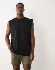 エイソス メンズ ボトムス ハーフパンツ・ショーツ ショートパンツ ASOS DESIGN skinny chino shorts in short length Khaki カーキ