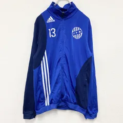 adidas　アディダス　トラックジャケット/ジャージ　青　ブルー　Ｓサイズ　古着