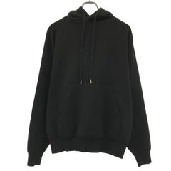 CABaN キャバン 黒 パーカー L コットンカシミヤ ニット ブラック