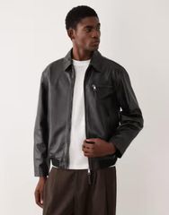 A.P.C. アーペーセー モトブルゾン レザージャケット 革ジャン M