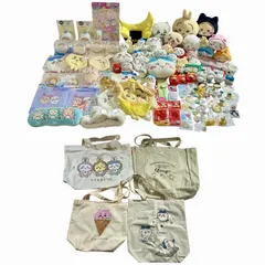 ★ ちいかわ グッズ  大量 まとめ商品 ぬいぐるみ マスコット バック ハチワレ うさぎ シーサー モモンガ くりまんじゅう等 現状品 4.85kg