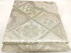 専用帯8541 ●高級 正絹 裂取割付文 スリーシーズン片面全通リバーシブル袋帯 専用帯8541 ○高級 正絹 裂取割付文 スリーシーズン片面全通