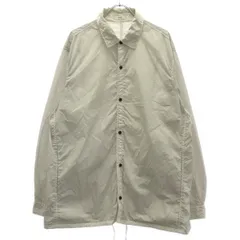 ATON エイトン HAND DYED NYLON SHIRT JACKET ハンドダイナイロンシャツジャケット 8003580 ナイロングレー 04のサムネイル