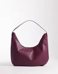 腕時計正規品 ECODAY エコデイ ショルダーバッグ ラージ ワインレッド