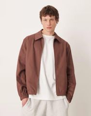 最終値下げ】Rold Skov zip up jacket brown - メルカリ