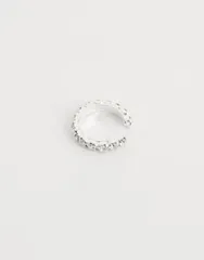 キングスリーライアン レディース アクセサリー ピアス・イヤリング Kingsley Ryan pav ear cuff in sterling SILVER シルバー