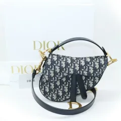 級下げ 新品の方は Dior 新 サドルバッグ ミニ ストラップバッグ M0456CTZQ 付きチップ