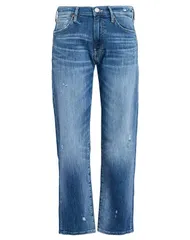 トゥルーレリジョン レディース ボトムス デニムパンツ TRUE RELIGION ストレートレッグ Blue ブルー