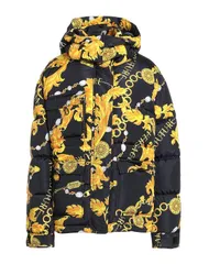 ヴェルサーチ レディース アウター ジャケット・ブルゾン VERSACE JEANS COUTURE パファージャケット Black ブラックのサムネイル